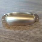 Puxador 2773 Quebec Concha Dourado Para Móveis Armários E Gav