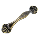 Puxador 347 Arizona Ouro Velho Tamboreado - Ovt 96mm