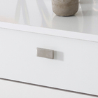 Puxador para Móveis Sobrepor Zamac 45mm Cromado Acetinado 1 peça