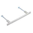Puxador para Móveis Sobrepor Zamac 96mm Cromado Acetinado 1 peça