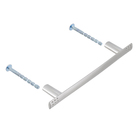 Puxador para Móveis Sobrepor Zamac 96mm Cromado Acetinado 1 peça