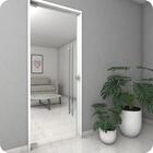 Puxador Aço Inox Escovado Para Porta De Vidro 160 Cm M.s