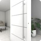 Puxador Aço Inox Escovado Para Porta De Vidro 30cm M.s