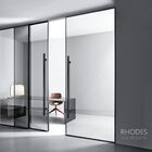 Puxador Aço Inox Para Portas Rhodes 80cm Preto Acetinado