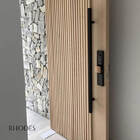 Puxador Aço Inox Para Portas Rhodes 80cm Preto Acetinado