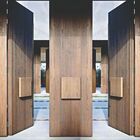 Puxador Aço Inox Para Portas Rhodes 90cm Preto Acetinado