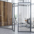 Puxador Aço Inox Redondo Para Porta Egeu 40cm Escovado acetin