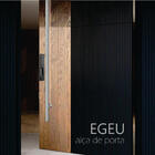 Puxador Aço Inox Redondo Para Porta Egeu 50cm Escovado acetin