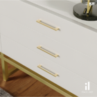 Puxador Alça Cromado Liveri Italy Line Il 950 Cromado - 256mm