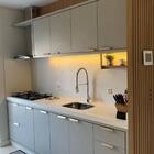 Puxador Alça De Sobrepor Dourado 128mm Para Móveis Armários