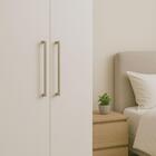 Puxador Alça Para Móveis 35,5cmm Cor Níquel Piauí Torralba Gu