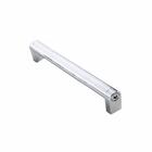 Puxador Allen Liso 160mm Alumínio Cromo - Zen