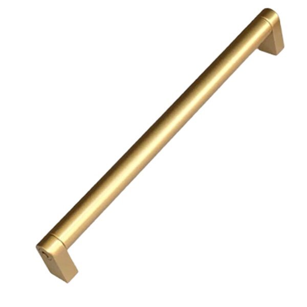 Puxador Allen Liso 224mm Dourado Matte Zen Unico