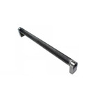 Puxador Allen Liso Níquel Velho 224mm - Zen Design