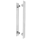 Puxador Alum. Cromado 2 5cm X 1cm - Portas Madeira/vidro/esqu