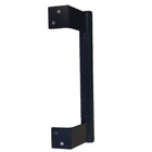 Puxador Aluminio Alca Pux-006 197mm Porta Correr Preto Alumif