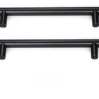 Puxador Alumínio Tubular Redondo Para Portas 30x40cm Preto