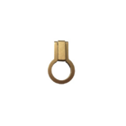 Puxador Antique Dourado Fosco Zen Unico