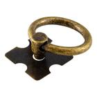 Puxador Argola Grossa 6 Mm Ouro Velho 3/16