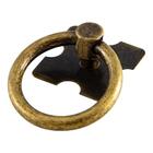 Puxador Argola Grossa 6 Mm Ouro Velho 3/16