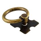 Puxador Argola Grossa 6 Mm Ouro Velho 3/16