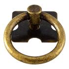 Puxador Argola Grossa 6 Mm Ouro Velho 3/16