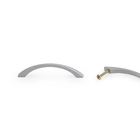 Puxador Armário Guarda Roupa Gaveta Prata Móveis 10 Unidades