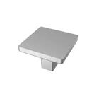 Puxador Aspen 188 Ponto Quadrado Cromo Acetinado Para Móvel