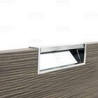 Puxador Atena Alumínio Cromo 85mm - Zen Design