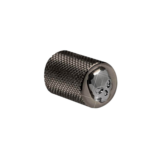 Puxador Bali Granado Skull Ponto Níquel Velho - Zen