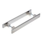 Puxador Barcelona 300mm Escovado - Hastvel