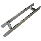 Puxador Barra Chata Em Aço Inox 304 Polido De 4x1x100x80cm (b