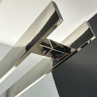 Puxador Barra Chata Em Aço Inox Polido 4x1x45x30 304 (base Qu