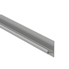 Puxador Barra para Móveis Alumínio Cinza 3000mm