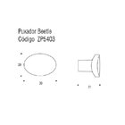 Puxador Beetle Zen Vecchio Cobre Zp5403.648 Ponto