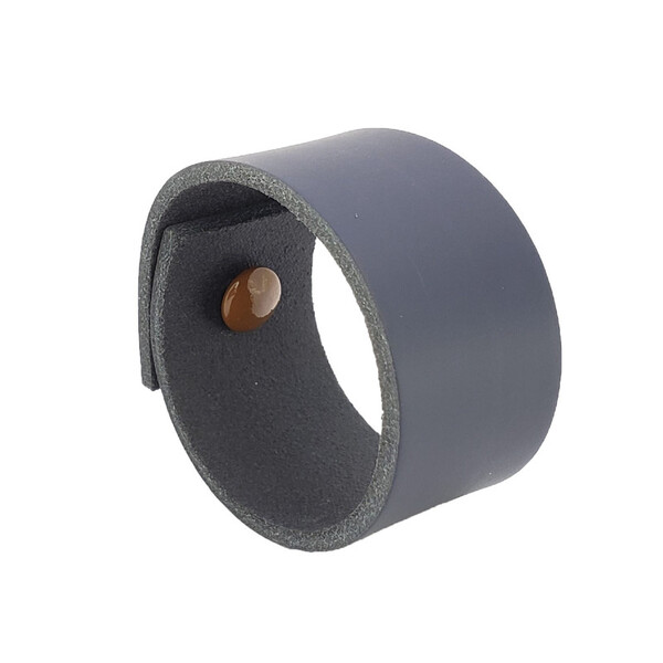 Puxador Bols Parafuso - Couro Legítimo Azul Marinho Parafuso: