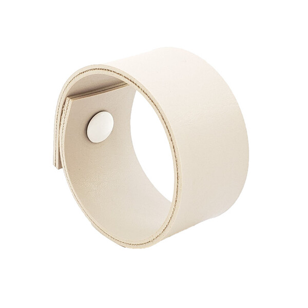 Puxador Bols Parafuso - Textura De Couro Creme - Parafuso Bra