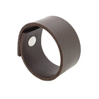 Puxador Bols Parafuso - Textura De Couro Marrom Escuro - Para