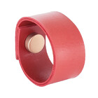 Puxador Bols Tampa - Textura De Couro Vermelho -tampa Rose Go