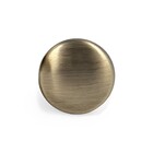 Puxador Botão 27mm Ouro Velho - Bela