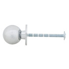 Puxador Botão para Móveis 22mm Prata Cromado 1 peças