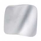 Puxador Botão para Móveis 31,8x30,6mm Prata Cromado 1 peças