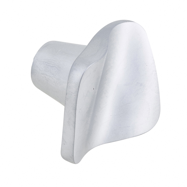 Puxador Botão para Móveis 31,8x30,6mm Prata Cromado 1 peças