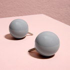 Puxador Cerâmica Velvet - Cinza