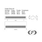 Puxador Citizen 45º P Cobre Vecchio Zen Zp5462