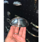 Puxador Colonial 220-76mm - Cromado - Italy Line