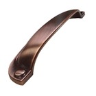 Puxador Concha 6888 Sobrepor 96mm - Cobre