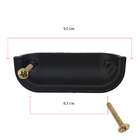 Puxador Concha  Puxadores Moveis Puxador Colonial Kit 9 Pçs -