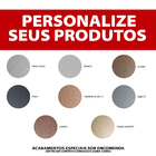 Puxador Concha Celeno Preto Italy Line 45mm