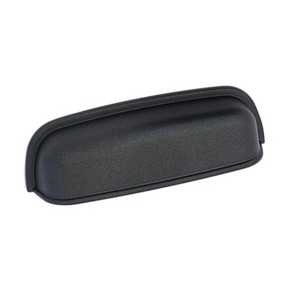 Puxador Concha Celeste 96mm Grafite - Puxe Chic